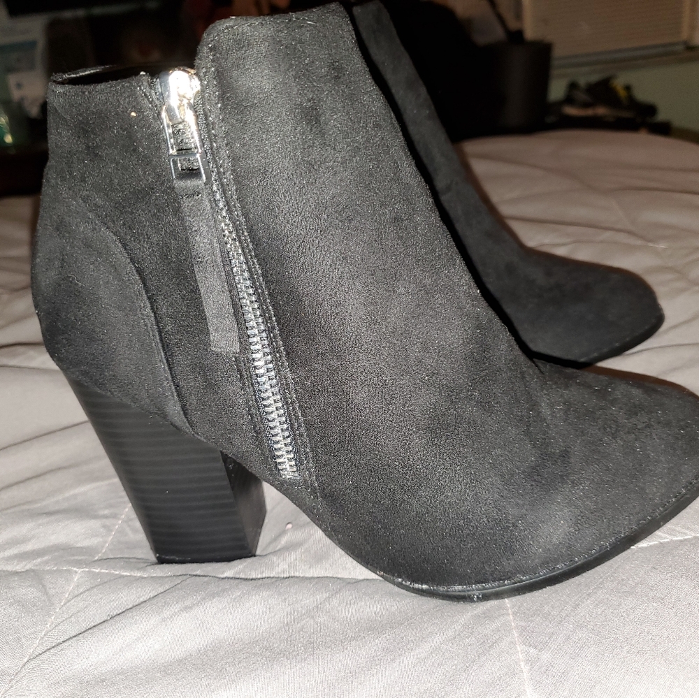 Black booties